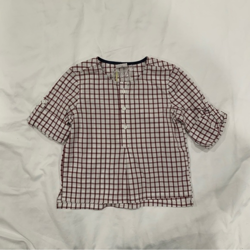 NWT Egg by Susan Lazar Button Down Shirt Tunic - 12 months